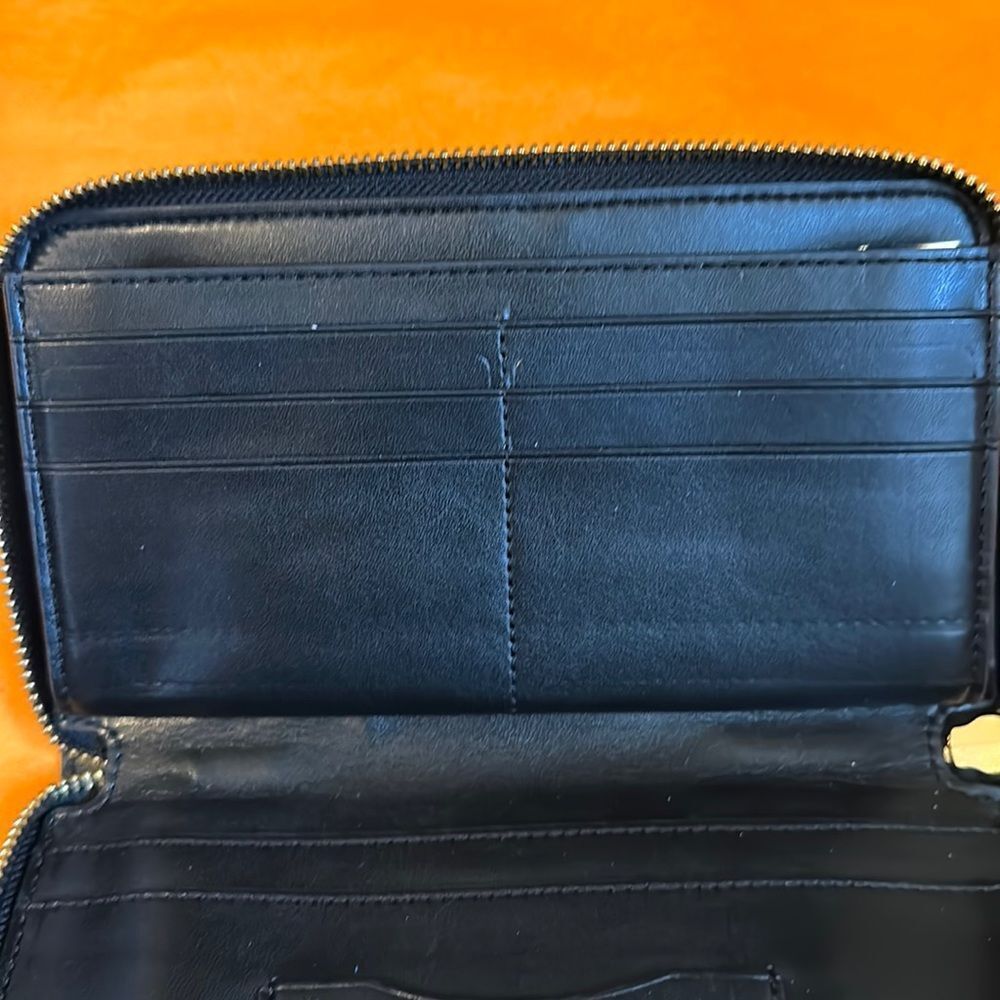 Coach Embossed French Style Long Wallet - Picture 7 of 9